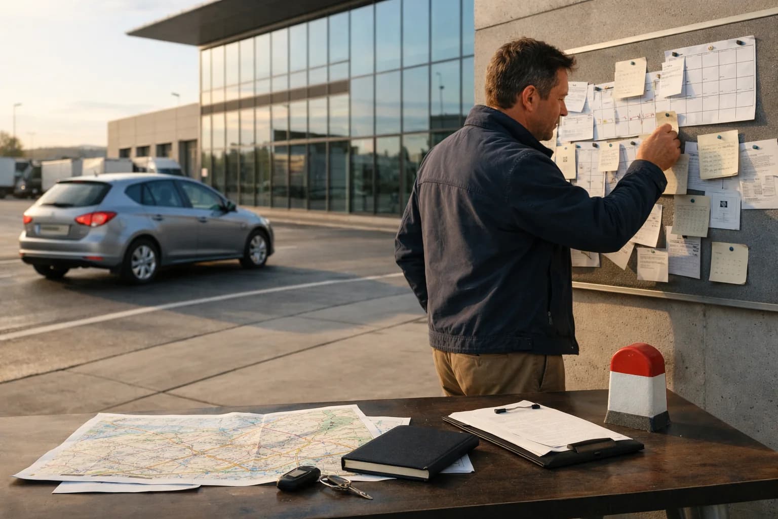 Flotta aziendale e veicoli diesel Euro 5 in contesto urbano con segnaletica ZTL